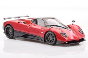 Pagani Zonda F Rojo Monza Almost Real 1:18 850406001 Metal - imagen 6 de 8
