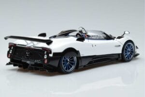 Pagani Zonda HP Barchetta Carbon Fiber Blanco LCD 1:18 LCD18009-WH Metal - imagen 3 de 9