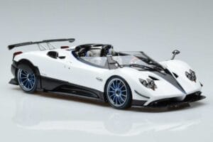 Pagani Zonda HP Barchetta Carbon Fiber Blanco LCD 1:18 LCD18009-WH Metal - imagen 6 de 9