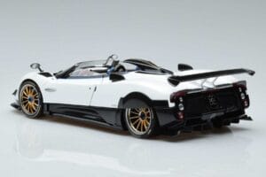 Pagani Zonda HP Barchetta Carbon Fiber Blanco LCD 1:18 LCD18009-WH Metal - imagen 8 de 9