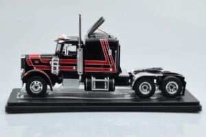 Peterbilt 359 Negro Rojo IXO 1:43 TR158 Metal - imagen 2 de 4