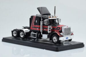 Peterbilt 359 Negro Rojo IXO 1:43 TR158 Metal - imagen 3 de 4