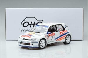 Peugeot 106 Maxi Rally D'Antibes 2000 Otto 1:18 OT947 Resina - imagen 6 de 6