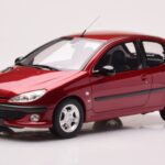 Peugeot 206 S16 Rojo Otto 1:18