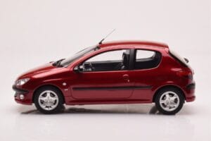 Peugeot 206 S16 Rojo Otto 1:18 OT1039 Resina - imagen 3 de 6