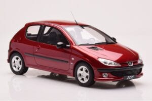 Peugeot 206 S16 Rojo Otto 1:18 OT1039 Resina - imagen 4 de 6