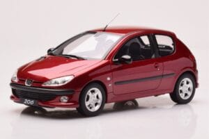 Peugeot 206 S16 Rojo Otto 1:18 OT1039
