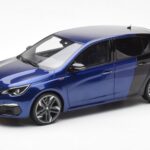 Peugeot 308 GTI Magnetic Azul Negro Otto 1:18 OT922