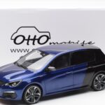 Peugeot 308 GTI Magnetic Azul Negro Otto 1:18 OT922 - image 6 of 6