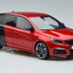 Peugeot 308 T9 GTI Rojo Otto 1:18 OT368 Resina - image 4 of 6