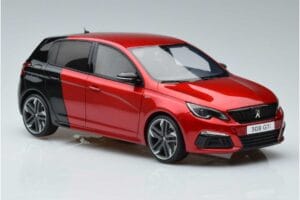 Peugeot 308 T9 GTI Rojo Otto 1:18 OT368 Resina - imagen 4 de 6