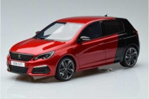Peugeot 308 T9 GTI Rojo Otto 1:18 OT368 Resina