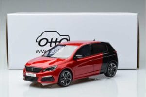 Peugeot 308 T9 GTI Rojo Otto 1:18 OT368 Resina - imagen 6 de 6
