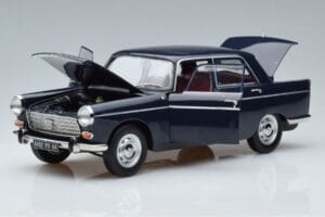 Peugeot 404 Azul Norev 1:18 184836 Metal - imagen 2 de 7