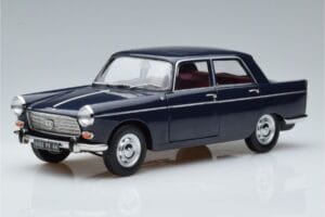 Peugeot 404 Azul Norev 1:18 184836 Metal