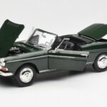 Peugeot 404 Descapotable Antique Green Edición Limitada Norev 1:18 184829 - image 2 of 8