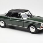 Peugeot 404 Descapotable Antique Green Edición Limitada Norev 1:18 184829 - image 6 of 8