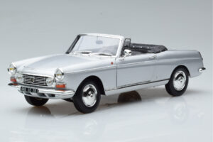 Peugeot 404 Descapotable Plata Norev 1:18