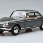 Peugeot 404 Coupe Graphite Gris Norev 1:18