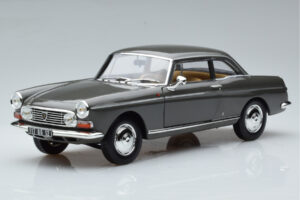 Peugeot 404 Coupe Graphite Gris Norev 1:18