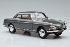 Peugeot 404 Coupe Graphite Gris Norev 1:18 184834 Metal - imagen 5 de 7