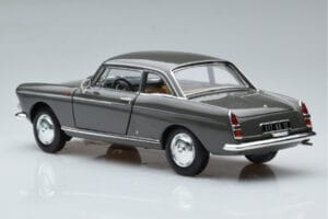 Peugeot 404 Coupe Graphite Gris Norev 1:18 184834 Metal - imagen 6 de 7