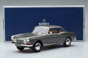 Peugeot 404 Coupe Graphite Gris Norev 1:18 184834 Metal - imagen 7 de 7