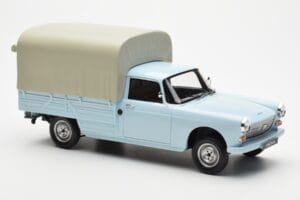 Peugeot 404 Pickup Bache Azul Pastel Otto 1:18 OT1036 Resina - imagen 4 de 6