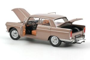 Peugeot 404 Con Caravana Henon Norev 1:18 184837 Metal - imagen 3 de 7