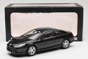 Peugeot 407 Coupé Negro Norev 1:18 184752 Metal - imagen 8 de 8