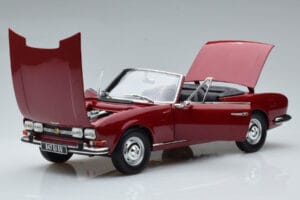 Peugeot 504 Descapotable Rojo Norev 1:18 184818 Metal - imagen 2 de 8