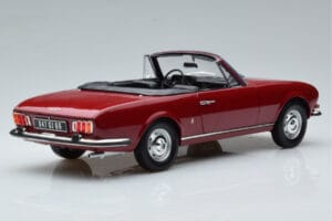 Peugeot 504 Descapotable Rojo Norev 1:18 184818 Metal - imagen 3 de 8