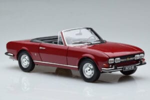 Peugeot 504 Descapotable Rojo Norev 1:18 184818 Metal - imagen 6 de 8