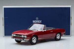 Peugeot 504 Descapotable Rojo Norev 1:18 184818 Metal - imagen 8 de 8