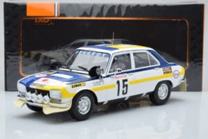 Peugeot 504 Ti #15 B. Consten Rally Morocco 1975 IXO 1:18 18RMC044C Metal - imagen 6 de 6