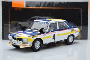 Peugeot 504 Ti #4 T. Makinen / H. Liddon Rally Morocco 1975 IXO 1:18 18RMC044B Metal - imagen 6 de 6