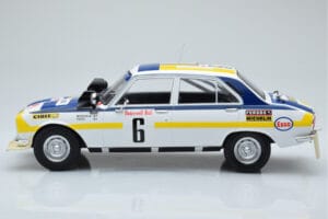 Peugeot 504 Ti #6 H. Mikkola / A. Hertz Rally Morocco 1975 IXO 1:18 18RMC044A Metal - imagen 3 de 6