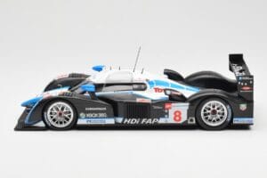 Peugeot 908 HDI FAP LMP1 #8 M. Lamy / S. Sarrazin / A. Wurz 5th Place 24 Hours of Le Mans 2008 Minichamps 1:18 150081208 Meta - imagen 3 de 6