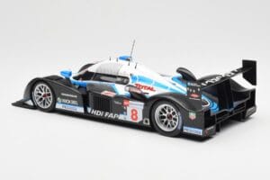 Peugeot 908 HDI FAP LMP1 #8 M. Lamy / S. Sarrazin / A. Wurz 5th Place 24 Hours of Le Mans 2008 Minichamps 1:18 150081208 Meta - imagen 5 de 6
