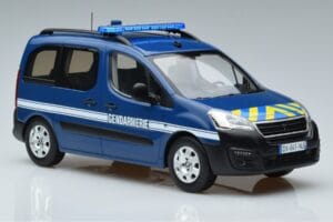 Peugeot Partner Gendarmerie Norev 1:18 184895 Metal - imagen 4 de 6