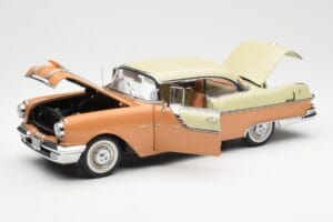 Pontiac Star Chief Hardtop Rojo Blanco Sun Star 1:18 5043 Metal - imagen 2 de 8