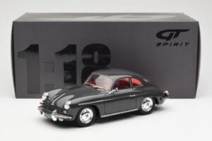 Porsche 356B 2000 GS Carrera 2 Gris GT Spirit 1:18 GT793 Resina - imagen 6 de 6