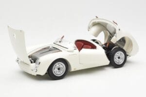 Porsche 550 Spyder Edición 70 Años Blanco Schuco 1:18 450033300 Metal - imagen 2 de 8