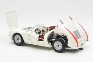 Porsche 550 Spyder Edición 70 Años Blanco Schuco 1:18 450033300 Metal - imagen 5 de 8