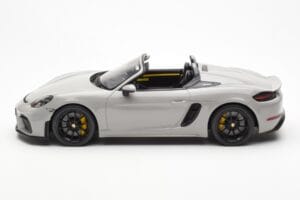 Porsche 718 Spyder Crayon Gris GT Spirit 1:18 GT436 Resina - imagen 3 de 6