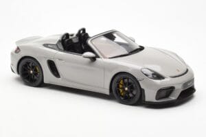 Porsche 718 Spyder Crayon Gris GT Spirit 1:18 GT436 Resina - imagen 4 de 6