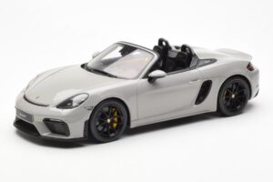 Porsche 718 Spyder Crayon Gris GT Spirit 1:18 GT436