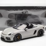 Porsche 718 Spyder Crayon Gris GT Spirit 1:18 GT436 - image 6 of 6