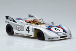 Porsche 908/03 #4 V. Elford / G. Larrousse 1000km Nurburgring 1971 AUTOart 1:18 87181 Metal - imagen 5 de 8