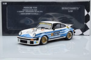 Porsche 911 934 Tebernum Racing Team #52 T. Schenken Nurburgring 300km 1976 Minichamps 1:18 155766452 Metal - imagen 6 de 6